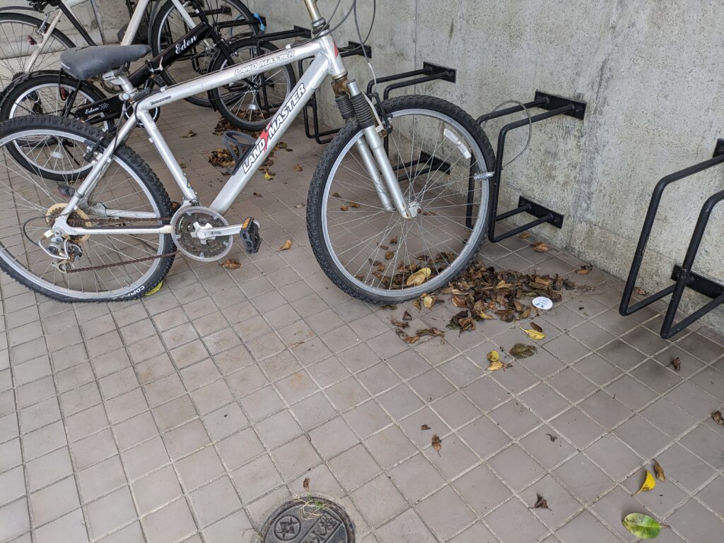 放置自転車